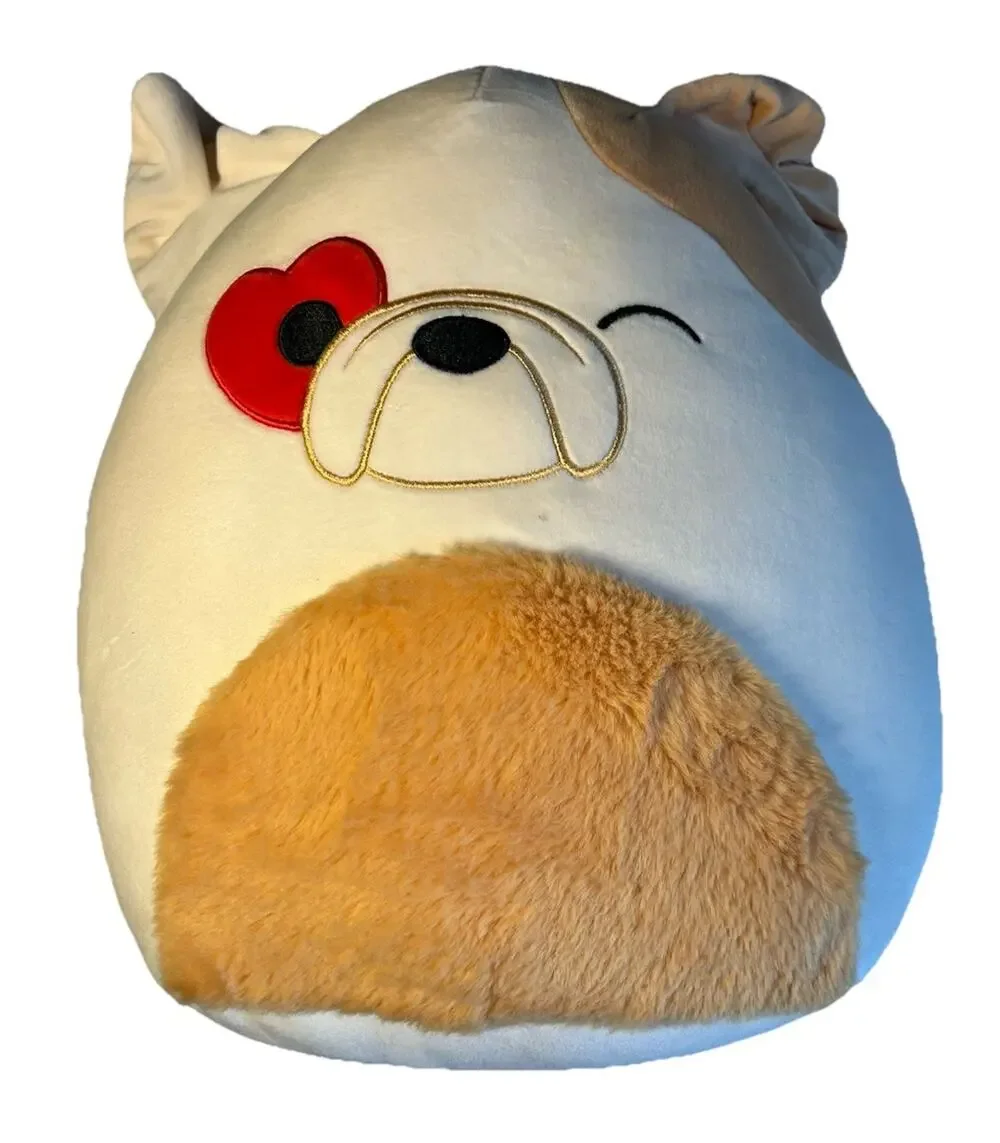 Squishmallows Brock the Bulldog plush new with tag